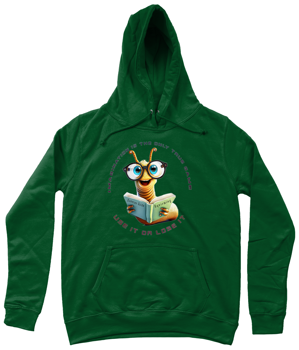 imagination bookworm AWDis Girlie College Hoodie